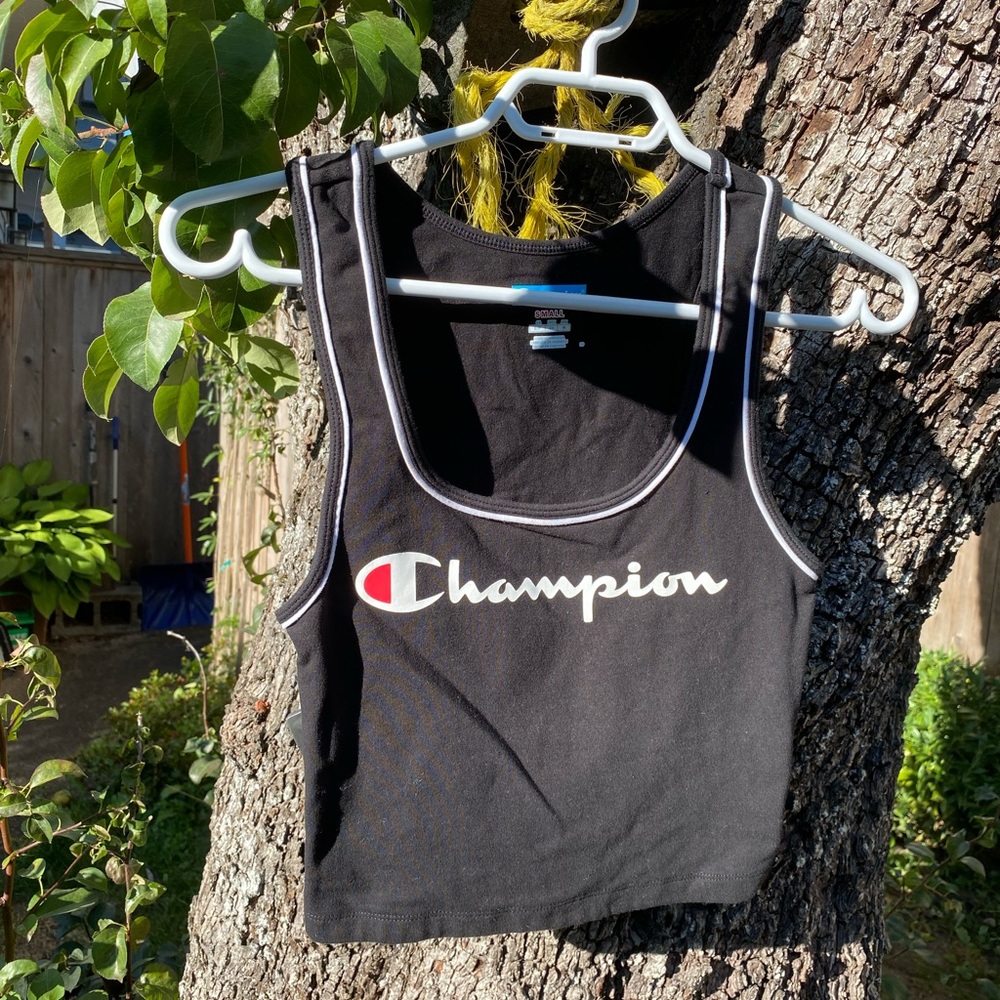 Champion - Sport Tank top - Black with white detail